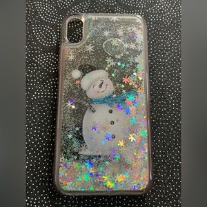 iPhone XR snowman case